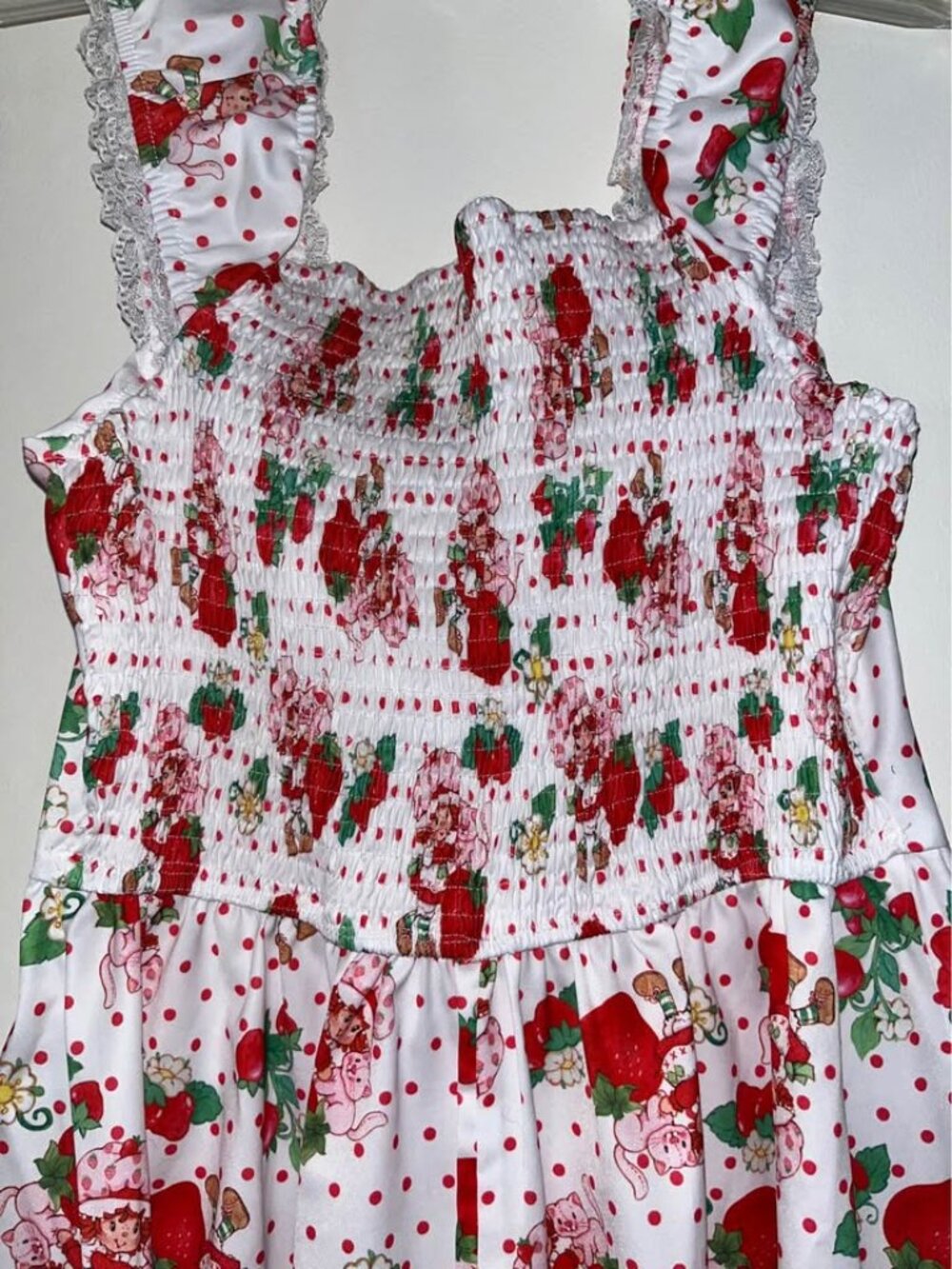 Strawberry Shortcake Dress, Ladies Medium - Picture 6 of 10